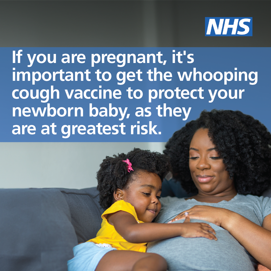Importance of getting the whooping cough vaccine. • Aylestone Health Centre